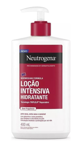 Hidratante Corpo Neutrogena Norwegian 400ml - Sem Fragancia