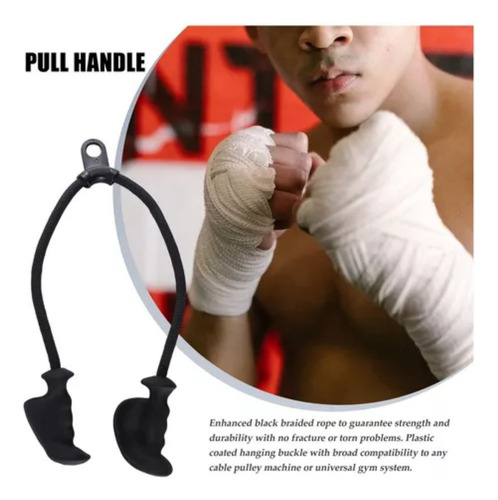 Promo Corda Ergonômica Para Tríceps Puxada Para Baixo Com.m1