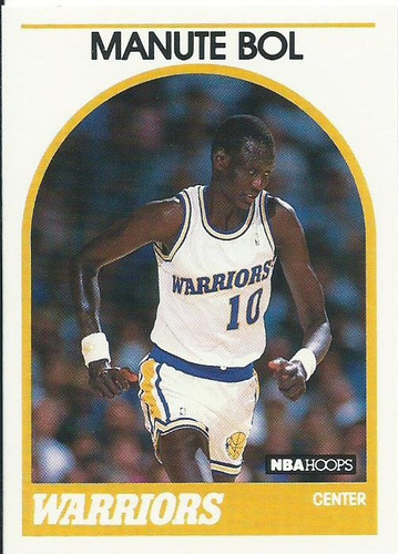 Barajita Manute Bol Hoops 1989 #75 Warriors