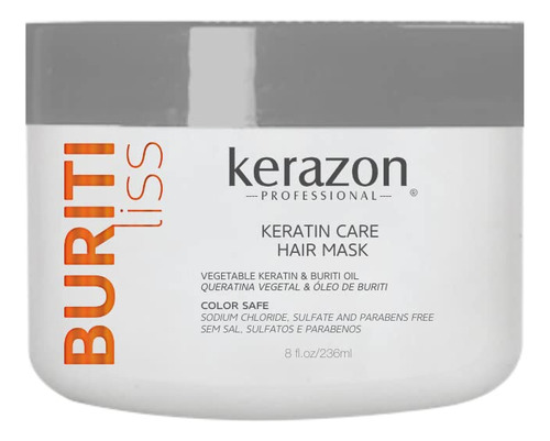 Antiencrespamiento Keratin Care Hair Mask Fl Oz Buriti Liss