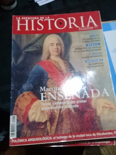 La Aventura De La Historia 43 Marques De La Ensenada