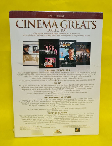 Box / Cinema Greats Collection / Eastwood / Connery / Mcquee