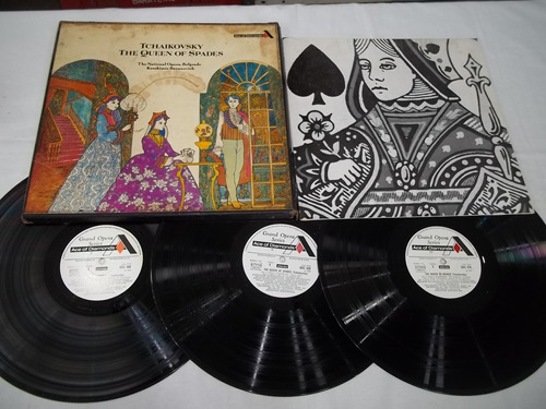 Lp Vinil - Tchaikovsky - The Queen Of Spades - 3 Discos Box