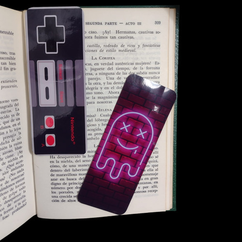 Separadores Para Libros Colección Gamer Multicolor Gamer 1