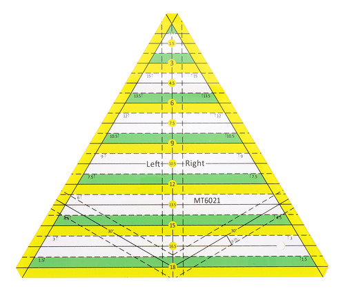 Regla De Tela Para Colcha, Regla De Retazos, Hexagonal