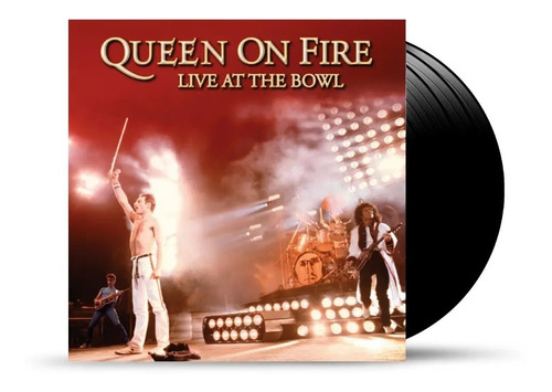On Fire: Live At The Bowl- Colección Queen- Vinilo+ Revista 