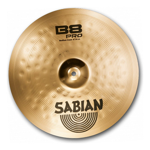 Platillo Sabian B8 Pro Medium Crash De 16 31608b