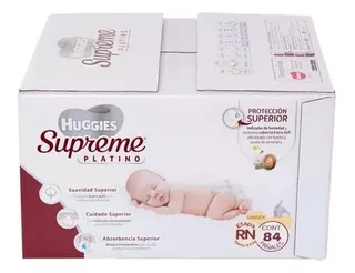 Pañales Huggies Supreme Recién Nacido Con 84 Pañales Género