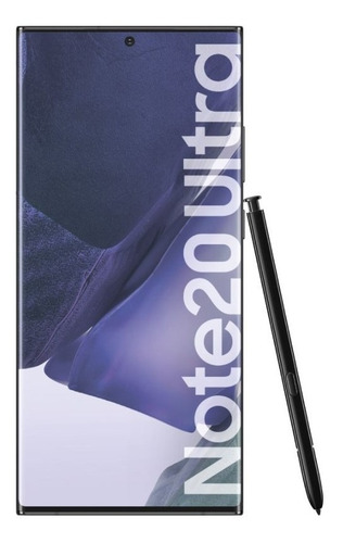 Imagen 1 de 9 de Celular Liberado Samsung Note 20 Ultra Negro 6,9 256 Gb