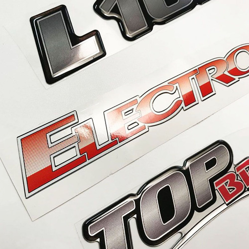 Kit Emblemas Mercedes Eletrônico L 1620 Electronic Top Brake