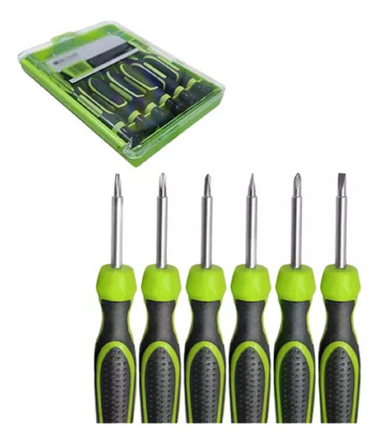 Juego De Desarmadores 6 En 1 Para Celulares Reparacion