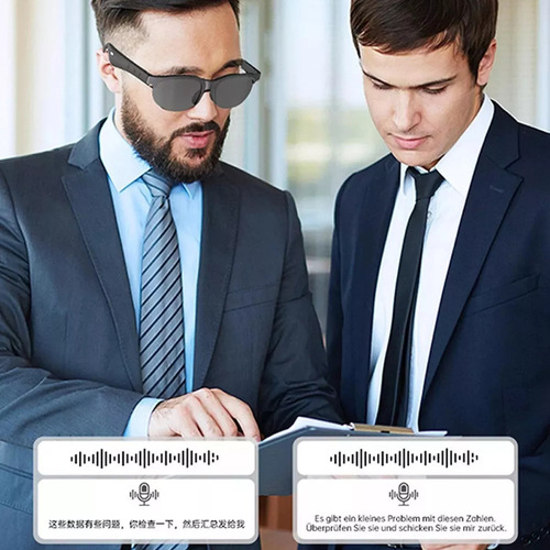 Óculos De Interpretação Simultânea Com Ia