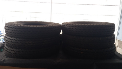 Imagem 3 de 9 de 6 Pneus Pirelli De Caminhão Antigo Sem Uso Medida 825 Aro