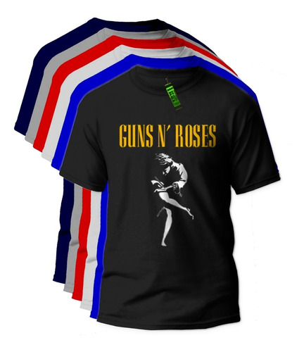 Lum - Remera Rock Guns And Roses - Algodon 1° Calidad