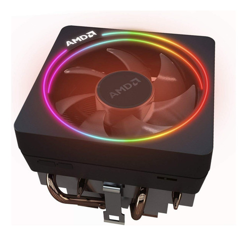 Dissipador de calor LED vermelho Amd Wraith Prism Rgb Am4 e Am5
