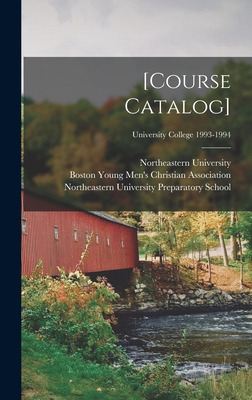 Libro [course Catalog]; University College 1993-1994 - No...