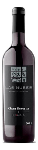 Pack De 6 Vino Tinto Las Nubes Nebbiolo Gran Reserva 750 Ml