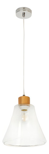 Lámpara Colgante Tecnolite 60CTL8176MVC Satinado/maderal 20w 100v