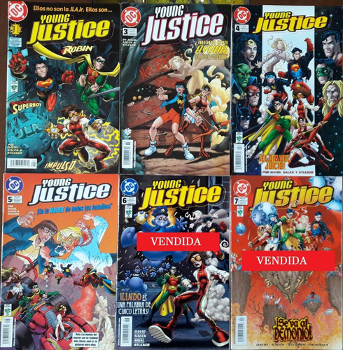 Young Justice (varios Números) Vid