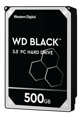 Disco Duro Interno Wd Black 3.5 500gb Sata 6gb/s 7200rpm