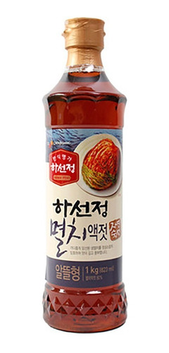 Imagen 1 de 1 de Salsa Para Kimchi Base Anchoa Cj Hasunjung 1kg Importada 