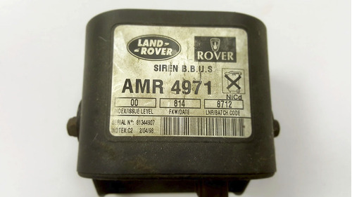 Land Rover Range Rover 1995 - 2002 Sirena De Alarma Original