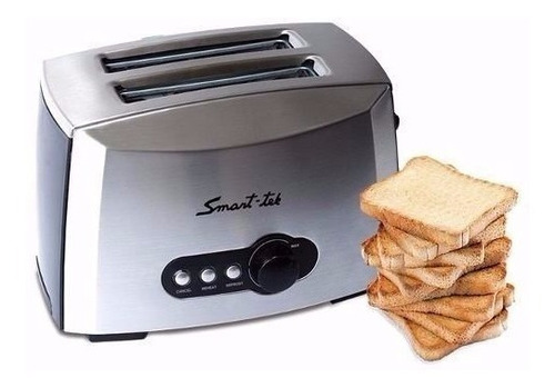 Tostadora Smart-tek Retro Acero Inoxidable Descongela Garantia Extenda Sd2031