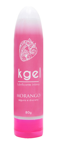 Gel Lubrificante Íntimo Toy Morango 80g Kgel