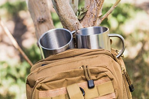 Tazas De Acero Inoxidable De Doble Pared: 100 % Libre De Bpa