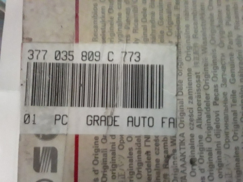Imagen 2 de 4 de Rejilla De Parlante Original Izquierda Vw Gol Ab9 95/98