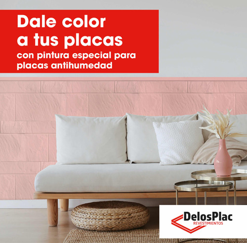 Pintura Especial Para Placas Anti Humedad 4 L Delosplac