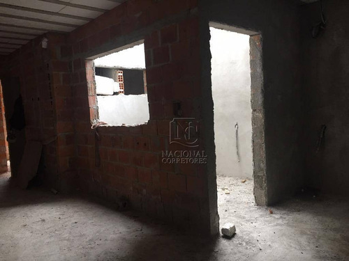 Cobertura Com 2 Dormitórios À Venda, 100 M² Por R$ 280.000 - Parque Novo Oratório - Santo André/sp - Co4358