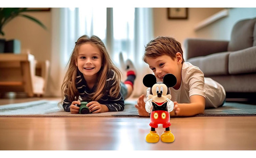 Robot Bilingüe Lexibook Mickey - Inglés/español, 100