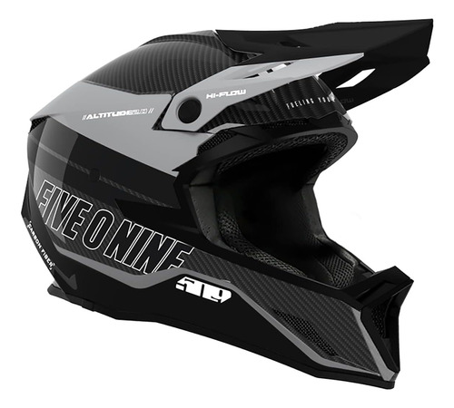 Casco Para Moto 509 Altitude 2. Talla Xl Color Negro 2011