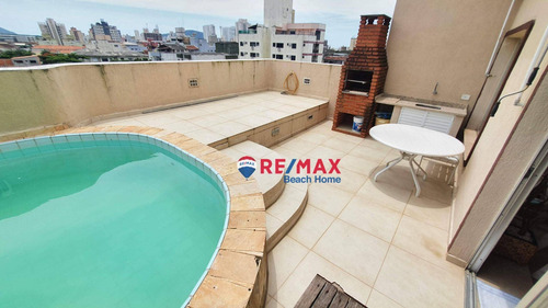 Imagem 8 de 23 de Linda Cobertura Duplex Na Praia Da Enseada, Ótima Oportunidade!!!!! - Co0298