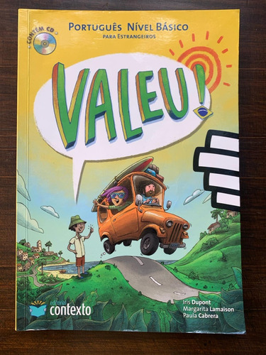Libro De Estudio De Portugués  Valeu! , Editorial Contexto