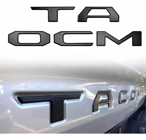 Emblema Compuerta Trasera Letras Tacoma   Para Toyota Tacoma