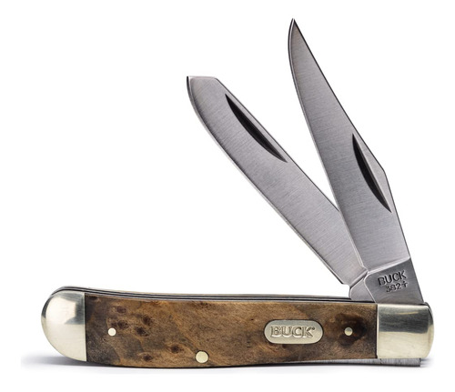 Buck Knives 382 Trapper - Cuchillo De Bolsillo Plegable De 2