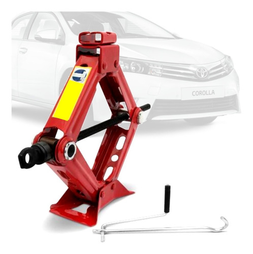 Imagem 1 de 9 de Macaco Sanfona Universal Capacidade 2.000kg Toyota Corolla