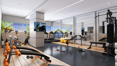 Imagem 8 de 17 de Prédio Frente Mar!! 1 Dorm, Real, Entrada R$ 50 Mil - Vftt3584