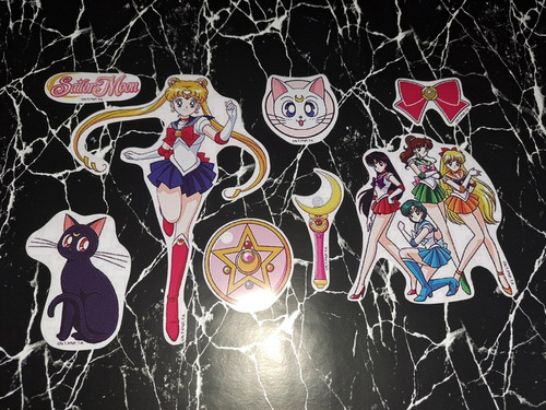 Calcomanías Sailor Moon Sticker Pack Laptop Pared Ceramica