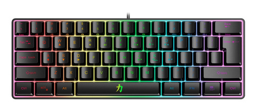 Teclado Retroiluminado Crown Mustang Neotokio