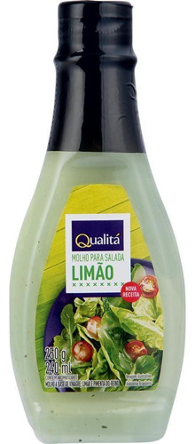 Molho Para Salada Limão Qualitá Frasco 240ml