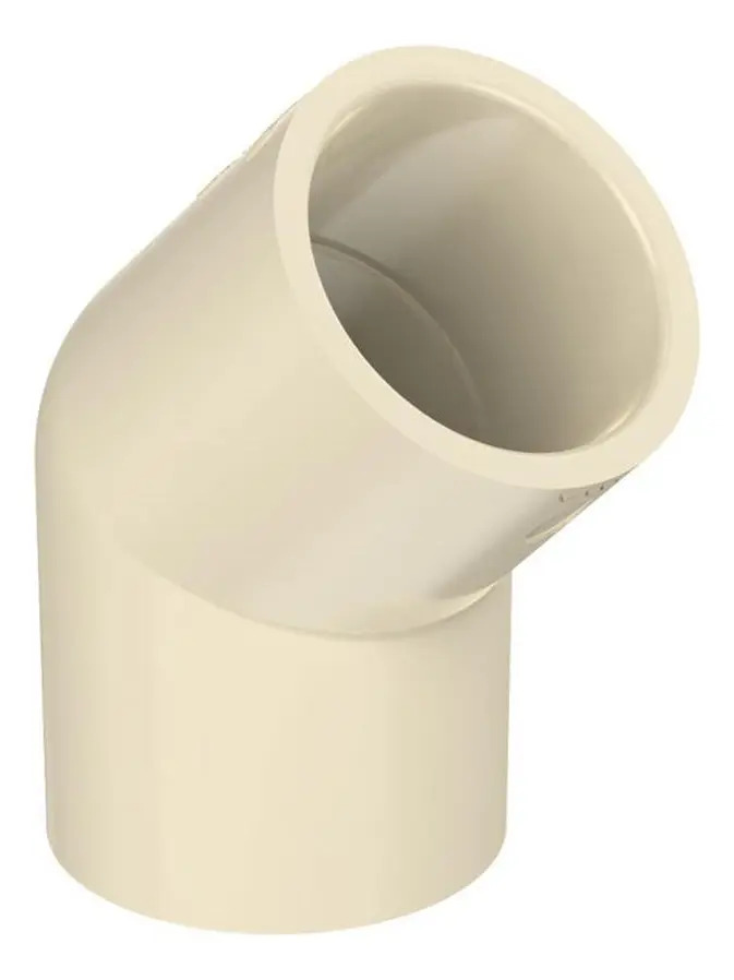 Cotovelo 45° Krona Ultraterm CPVC Resistente à Corrosão e Calor