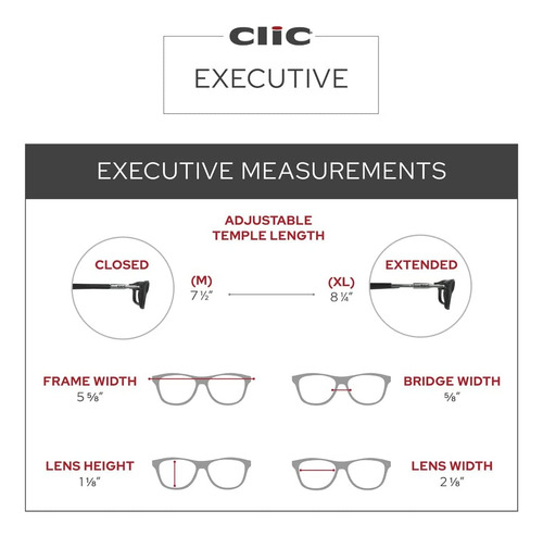 Clic Gafas De Lectura Magnéticas, Lectores De Computadora, L
