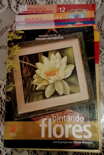 Revistas Colección Pintando Flores Con La Prof Silvia Monett