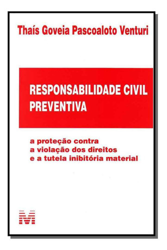 Responsabilidade Civil Preventiva - 01ed/14