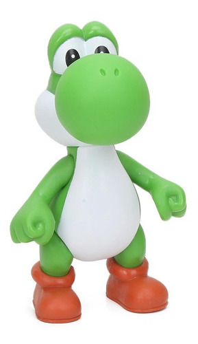 5 Figuras Yoshi Colores Super Mario Bros 13cm Envio Gratis