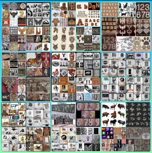 Vectores 3d Mega Pack Corte Plasma Láser Cnc Router Print 3d