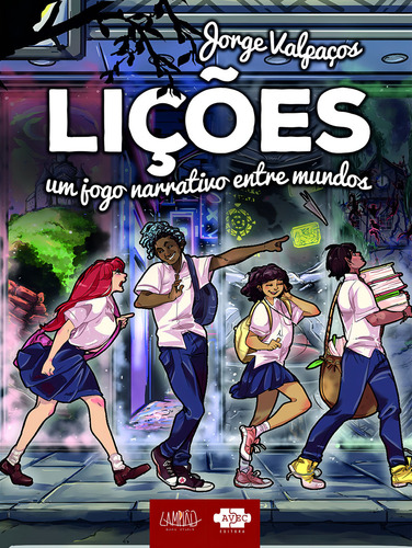 Lições RPG: um jogo narrativo entre mundos, de Valpaços, Jorge. Editorial Avec Editora e Comércio de Livros Ltda., capa dura em português, 2022